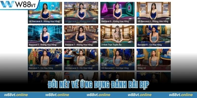 Một vài nét cơ bản về ứng dụng đánh bài bịp 