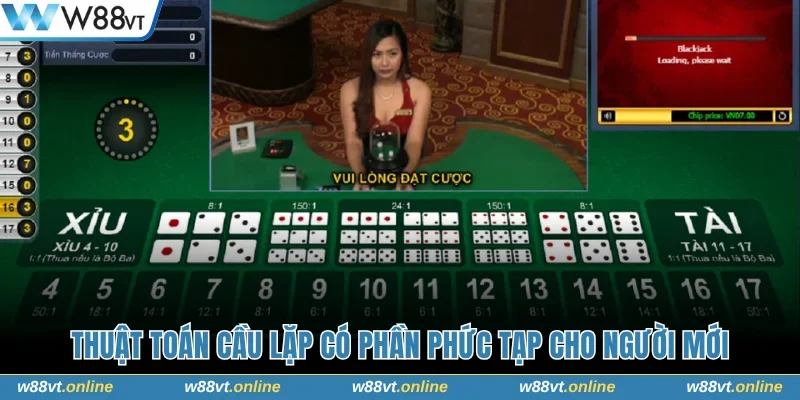 Thuật toán cầu lặp có phần phức tạp cho người mới